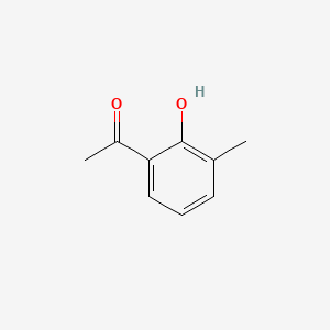molecular formula C9H10O2 B1330291 1-(2-Hydroxy-3-methylphenyl)ethanone CAS No. 699-91-2