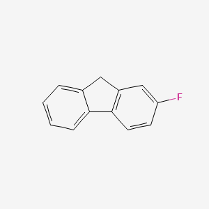 molecular formula C13H9F B1330293 2-Fluorofluorene CAS No. 343-43-1