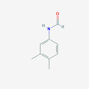 molecular formula C9H11NO B1330295 n-(3,4-Dimethylphenyl)formamide CAS No. 6639-60-7