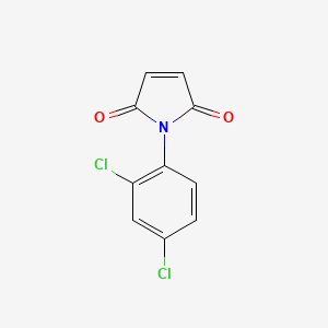 molecular formula C10H5Cl2NO2 B1330303 1-(2,4-dichlorophenyl)-1H-pyrrole-2,5-dione CAS No. 26396-57-6