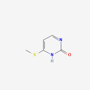 6-(Methylsulfanyl)pyrimidin-2(1h)-one