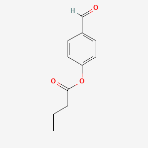 molecular formula C11H12O3 B1330327 p-Butyryloxybenzaldehyde CAS No. 50262-49-2