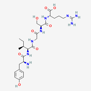 molecular formula C26H42N8O8 B1330331 DSPE-PEG1000-YIGSR CAS No. 110590-64-2