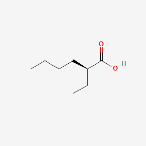 molecular formula C8H16O2 B1330348 (S)-2-Ethylhexanoic acid CAS No. 72377-05-0