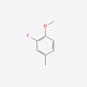 molecular formula C8H9FO B1330351 2-Fluoro-4-methylanisole CAS No. 399-55-3