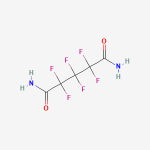 molecular formula C5H4F6N2O2 B1330358 Hexafluoroglutaramide CAS No. 507-68-6