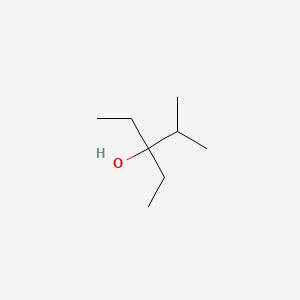 molecular formula C8H18O B1330359 3-Ethyl-2-methyl-3-pentanol CAS No. 597-05-7