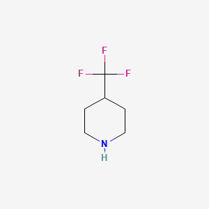 molecular formula C6H10F3N B1330362 4-(三氟甲基)哌啶 CAS No. 657-36-3