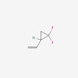 molecular formula C5H6F2 B1330364 1,1-二氟-2-乙烯环丙烷 CAS No. 694-34-8