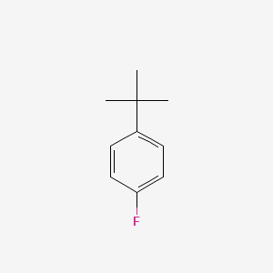 molecular formula C10H13F B1330365 1-Tert-butyl-4-fluorobenzene CAS No. 701-30-4