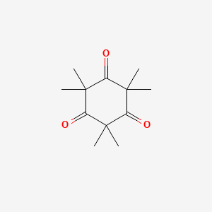 molecular formula C12H18O3 B1330366 Hexamethylcyclohexane-1,3,5-trione CAS No. 778-18-7