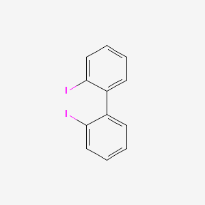 molecular formula C12H8I2 B1330377 2,2'-Diiodobiphenyl CAS No. 2236-52-4
