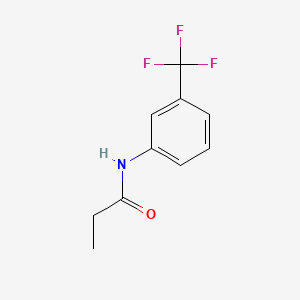 molecular formula C10H10F3NO B1330378 3'-Trifluoromethylpropionanilide CAS No. 2300-88-1