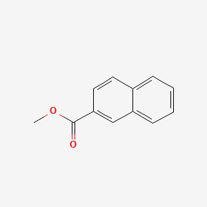 molecular formula C12H10O2 B1330379 Methyl 2-naphthoate CAS No. 2459-25-8
