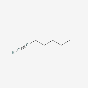molecular formula C7H12 B1330384 1-庚炔 CAS No. 628-71-7
