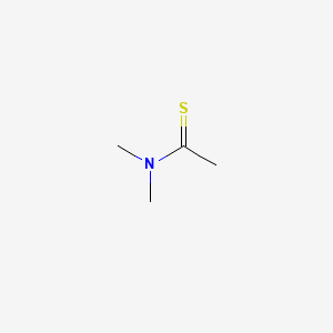 molecular formula C4H9NS B1330386 N,N-Dimethylthioacetamide CAS No. 631-67-4