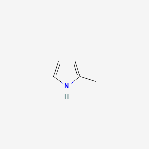 molecular formula C5H7N B1330387 2-Methyl-1H-pyrrole CAS No. 636-41-9