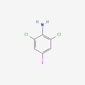 molecular formula C6H4Cl2IN B1330391 2,6-Dichloro-4-iodoaniline CAS No. 697-89-2