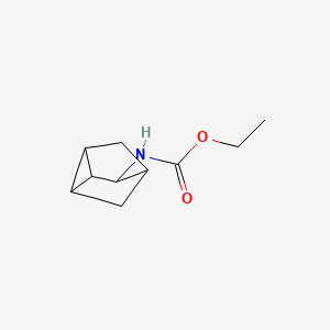molecular formula C10H15NO2 B1330392 Ethyl 3-nortricyclylcarbamate CAS No. 709-70-6