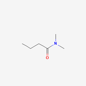 molecular formula C6H13NO B1330393 N,N-Dimethylbutyramide CAS No. 760-79-2