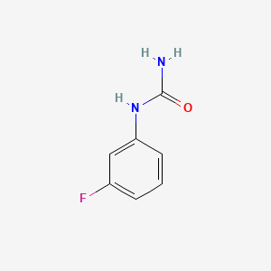 molecular formula C7H7FN2O B1330395 3-Fluorophenylurea CAS No. 770-19-4