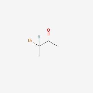 molecular formula C4H7BrO B1330396 3-Bromo-2-butanone CAS No. 814-75-5