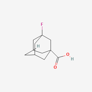 molecular formula C11H15FO2 B1330397 3-Fluoroadamantane-1-carboxylic acid CAS No. 880-50-2
