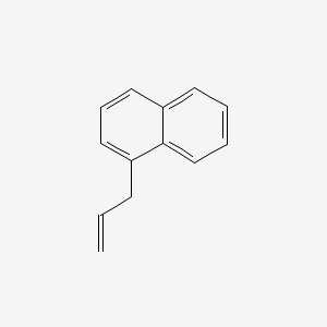 molecular formula C13H12 B1330406 1-Allylnaphthalene CAS No. 2489-86-3