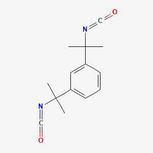 molecular formula C14H16N2O2 B1330409 1,3-Bis(1-isocyanato-1-methylethyl)benzene CAS No. 2778-42-9