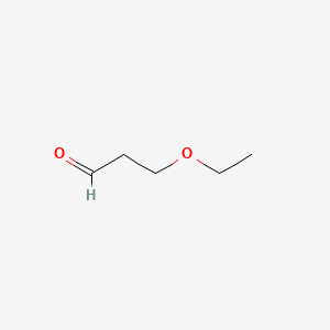 molecular formula C5H10O2 B1330410 3-Ethoxypropionaldehyde CAS No. 2806-85-1