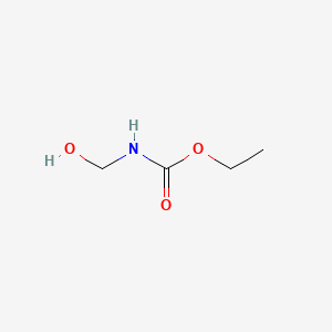 molecular formula C4H9NO3 B1330416 ethyl (hydroxymethyl)carbamate CAS No. 5027-16-7