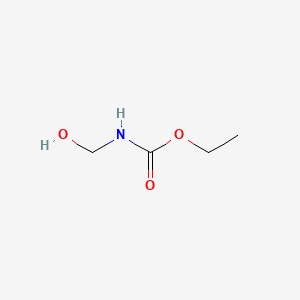 molecular formula C4H9NO3 B1330416 氨基甲酸羟甲酯乙酯 CAS No. 5027-16-7