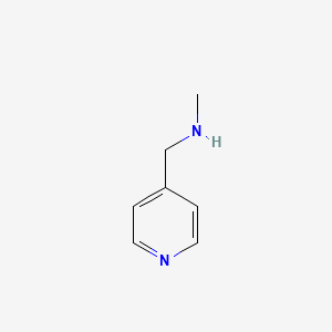molecular formula C7H10N2 B1330433 N-methyl-1-(pyridin-4-yl)methanamine CAS No. 6971-44-4