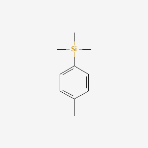 molecular formula C10H16Si B1330435 P-Tolyltrimethylsilane CAS No. 3728-43-6