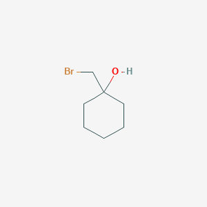 molecular formula C7H13BrO B1330442 1-(Bromomethyl)cyclohexan-1-ol CAS No. 17299-10-4