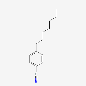 molecular formula C14H19N B1330448 4-庚基苯甲腈 CAS No. 60484-67-5
