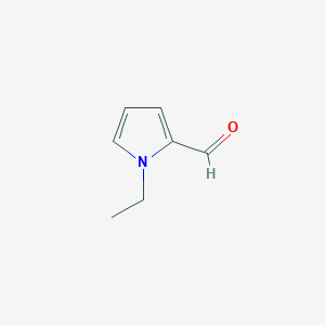 molecular formula C7H9NO B1330461 1-Ethyl-1H-pyrrole-2-carbaldehyde CAS No. 2167-14-8