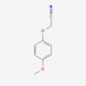 molecular formula C9H9NO2 B1330463 4-Methoxyphenoxyacetonitrile CAS No. 22446-12-4