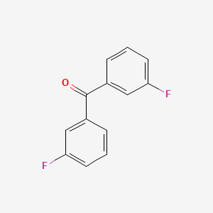 molecular formula C13H8F2O B1330464 3,3'-Difluorobenzophenone CAS No. 345-70-0