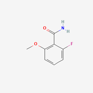 molecular formula C8H8FNO2 B1330465 2-Fluoro-6-methoxybenzamide CAS No. 529512-81-0