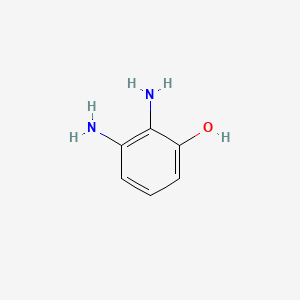 molecular formula C6H8N2O B1330466 2,3-Diaminophenol CAS No. 59649-56-8