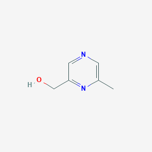 molecular formula C6H8N2O B1330467 (6-Methylpyrazin-2-yl)methanol CAS No. 77164-93-3