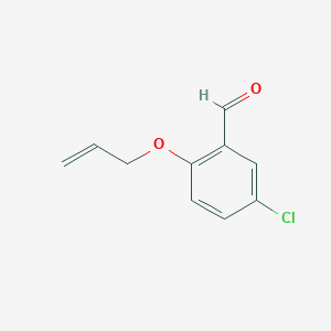 2-(Allyloxy)-5-chlorobenzenecarbaldehyde