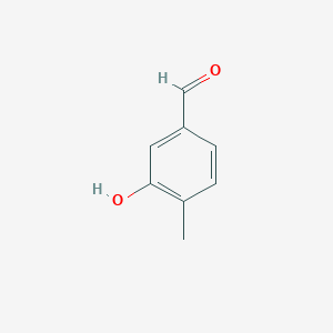 molecular formula C8H8O2 B1330486 3-Hydroxy-4-methylbenzaldehyde CAS No. 57295-30-4