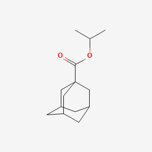 molecular formula C14H22O2 B1330489 Isopropyl adamantane-1-carboxylate CAS No. 24556-16-9