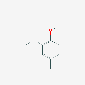 molecular formula C10H14O2 B1330495 1-Ethoxy-2-methoxy-4-methylbenzene CAS No. 33963-27-8