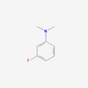 molecular formula C8H10FN B1330496 3-Fluoro-N,N-dimethylaniline CAS No. 2107-43-9