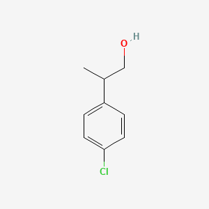 molecular formula C9H11ClO B1330497 2-(4-氯苯基)-1-丙醇 CAS No. 59667-21-9