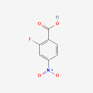 molecular formula C7H4FNO4 B1330509 2-氟-4-硝基苯甲酸 CAS No. 403-24-7