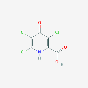 molecular formula C6H2Cl3NO3 B133051 3,5,6Trichloro-4-hydroxypicolinic acid CAS No. 26449-73-0